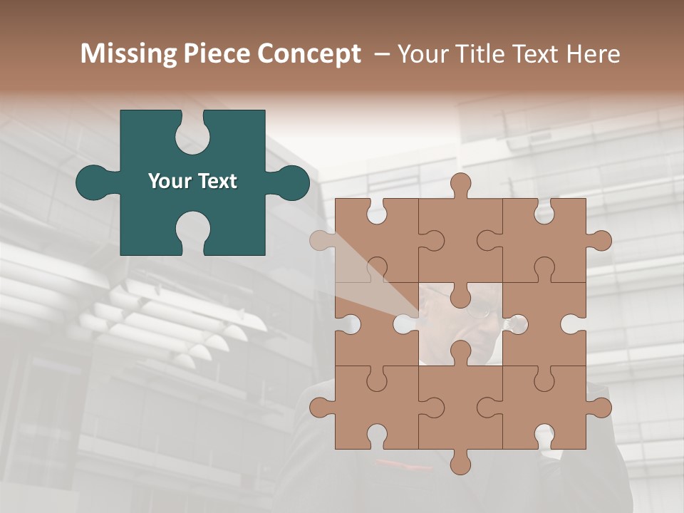 Poster Contemplation Graphics PowerPoint Template