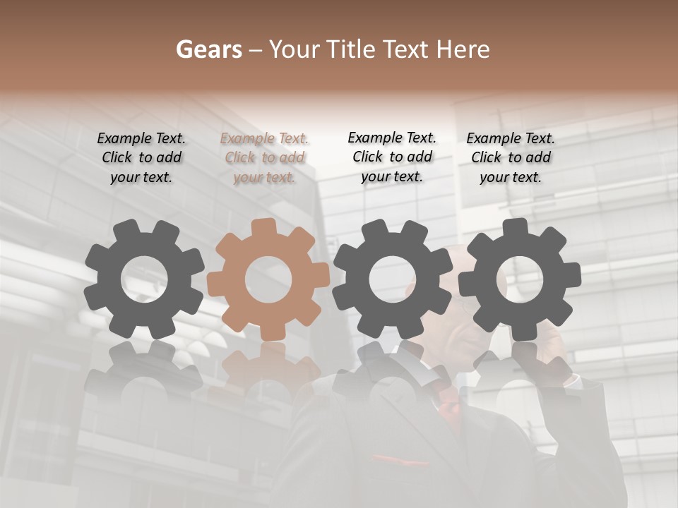 Poster Contemplation Graphics PowerPoint Template