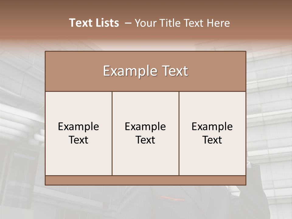 Poster Contemplation Graphics PowerPoint Template