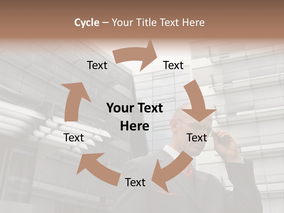 Poster Contemplation Graphics PowerPoint Template