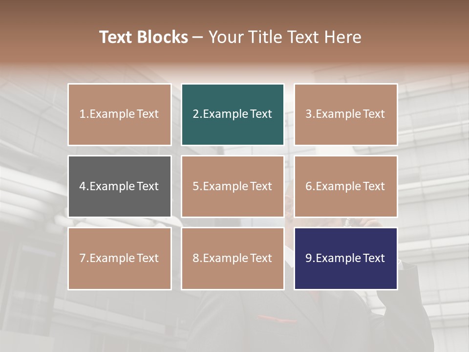 Poster Contemplation Graphics PowerPoint Template