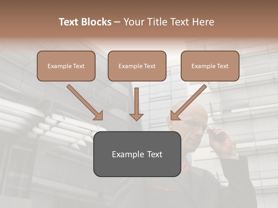 Poster Contemplation Graphics PowerPoint Template