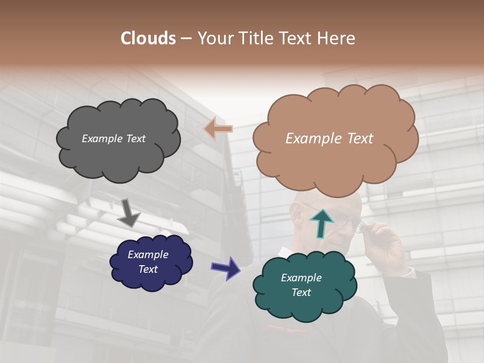 Poster Contemplation Graphics PowerPoint Template