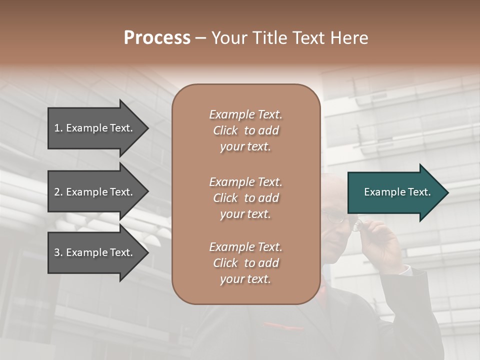 Poster Contemplation Graphics PowerPoint Template