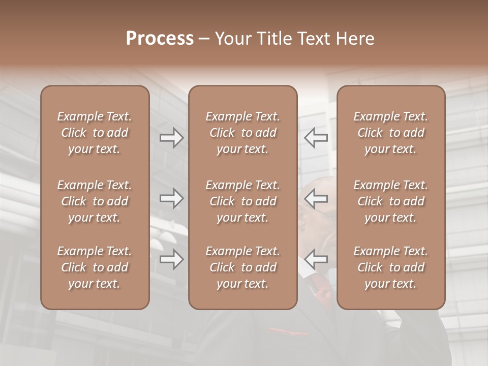 Poster Contemplation Graphics PowerPoint Template