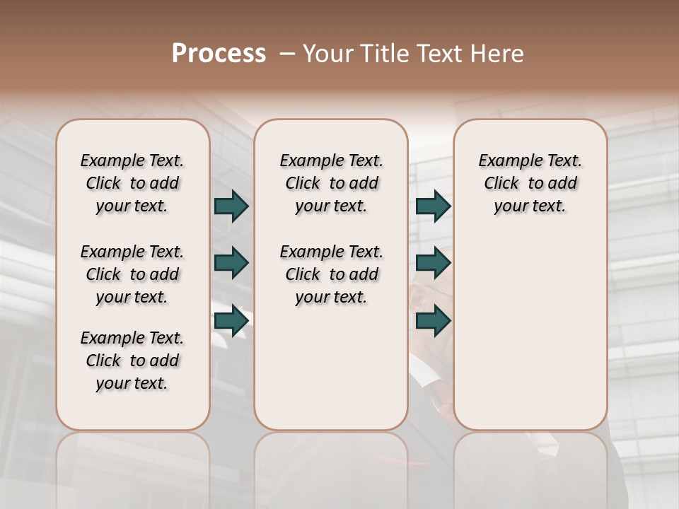 Poster Contemplation Graphics PowerPoint Template
