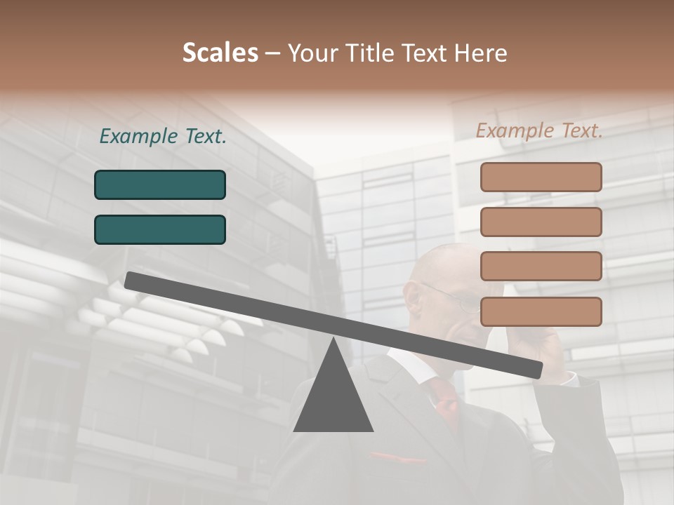 Poster Contemplation Graphics PowerPoint Template