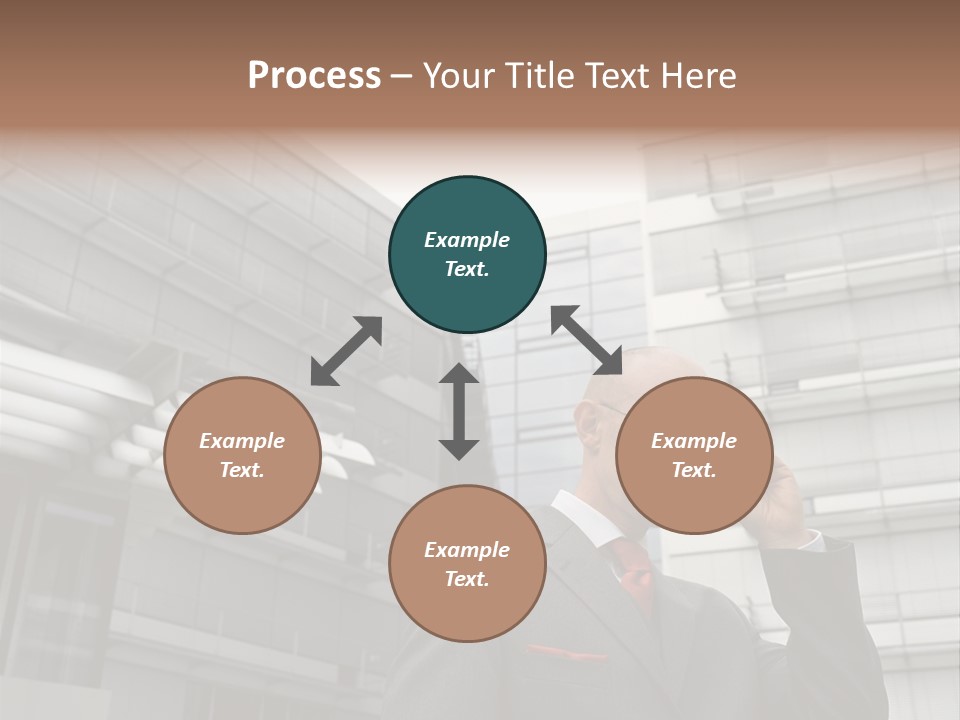 Poster Contemplation Graphics PowerPoint Template