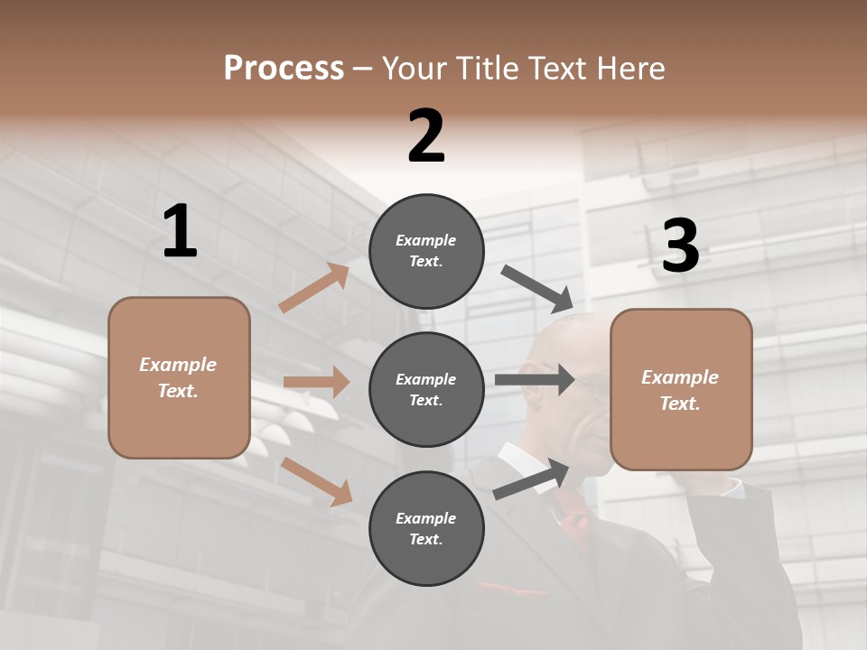 Poster Contemplation Graphics PowerPoint Template