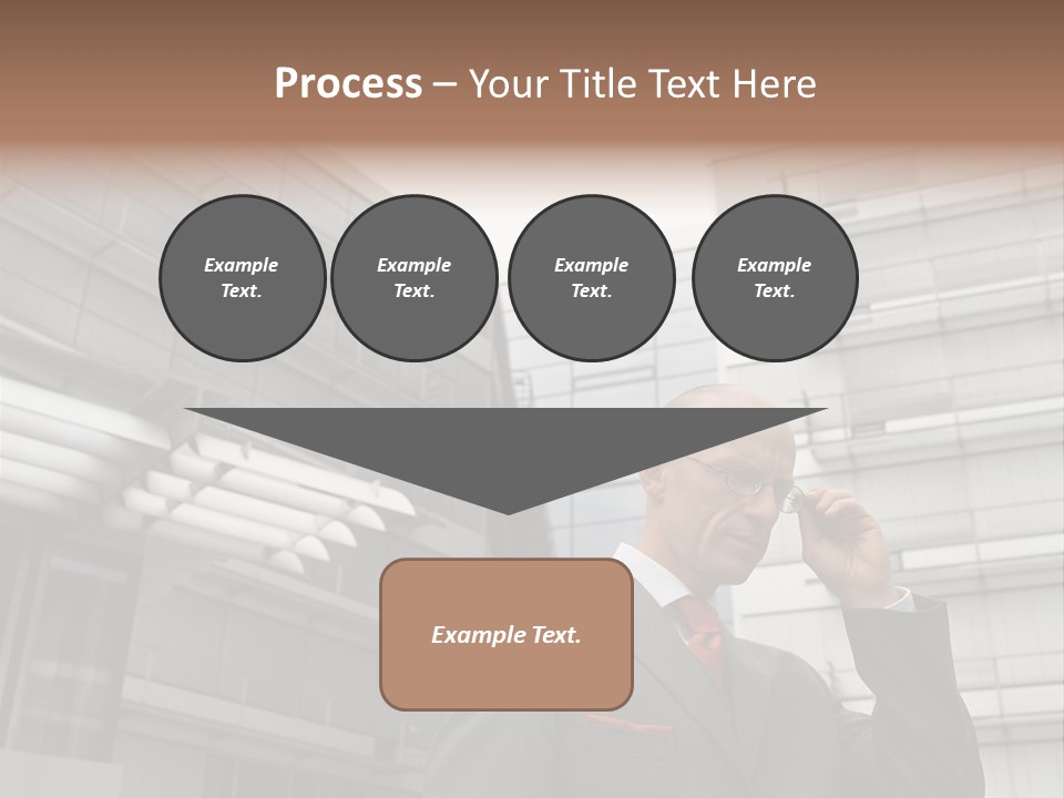 Poster Contemplation Graphics PowerPoint Template