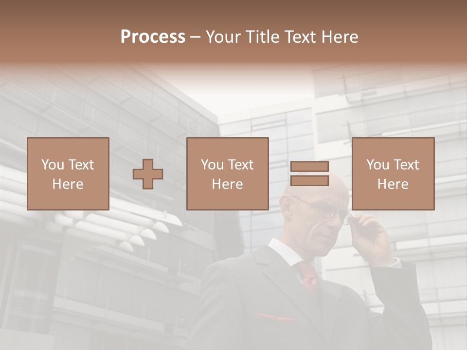 Poster Contemplation Graphics PowerPoint Template