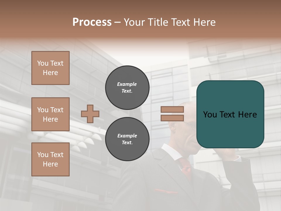 Poster Contemplation Graphics PowerPoint Template