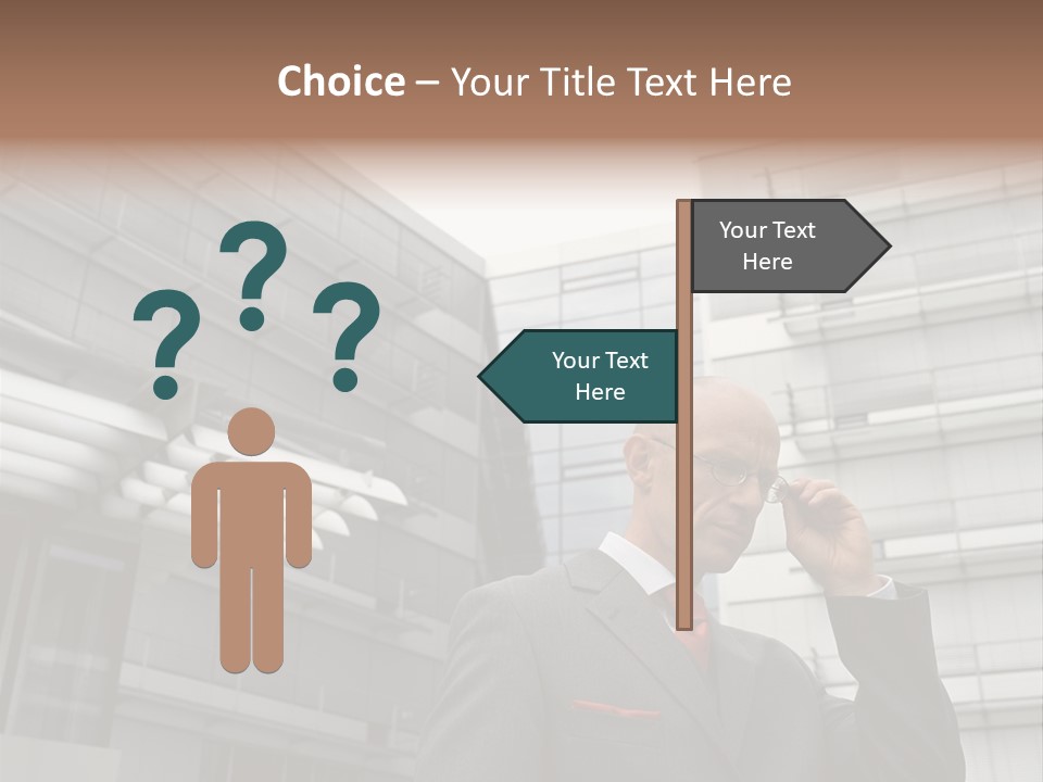 Poster Contemplation Graphics PowerPoint Template