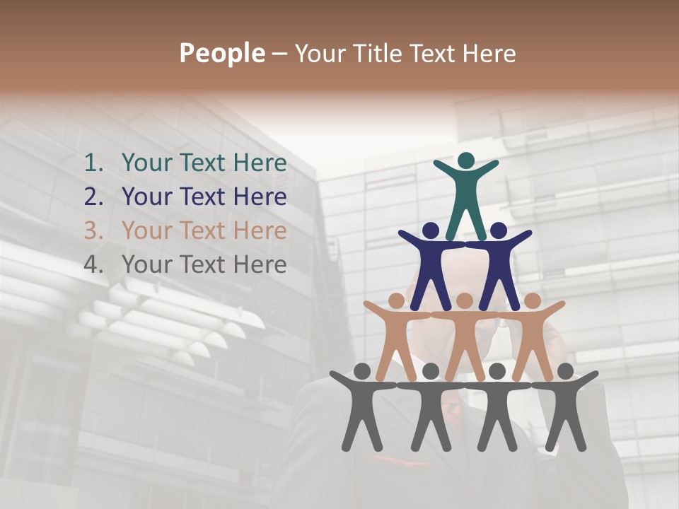 Poster Contemplation Graphics PowerPoint Template