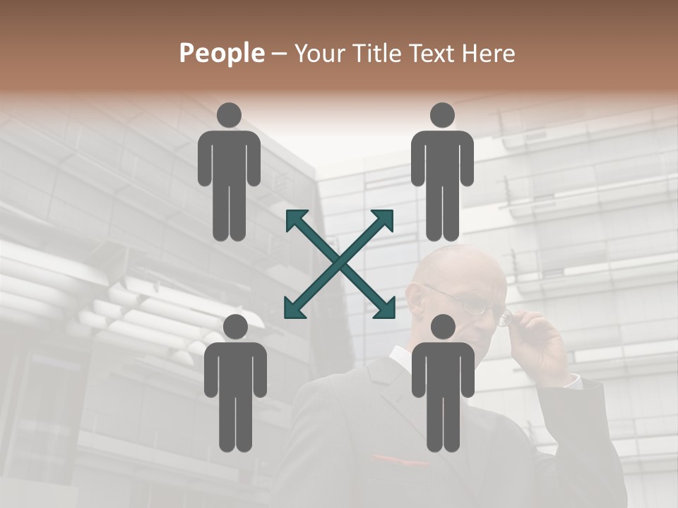 Poster Contemplation Graphics PowerPoint Template