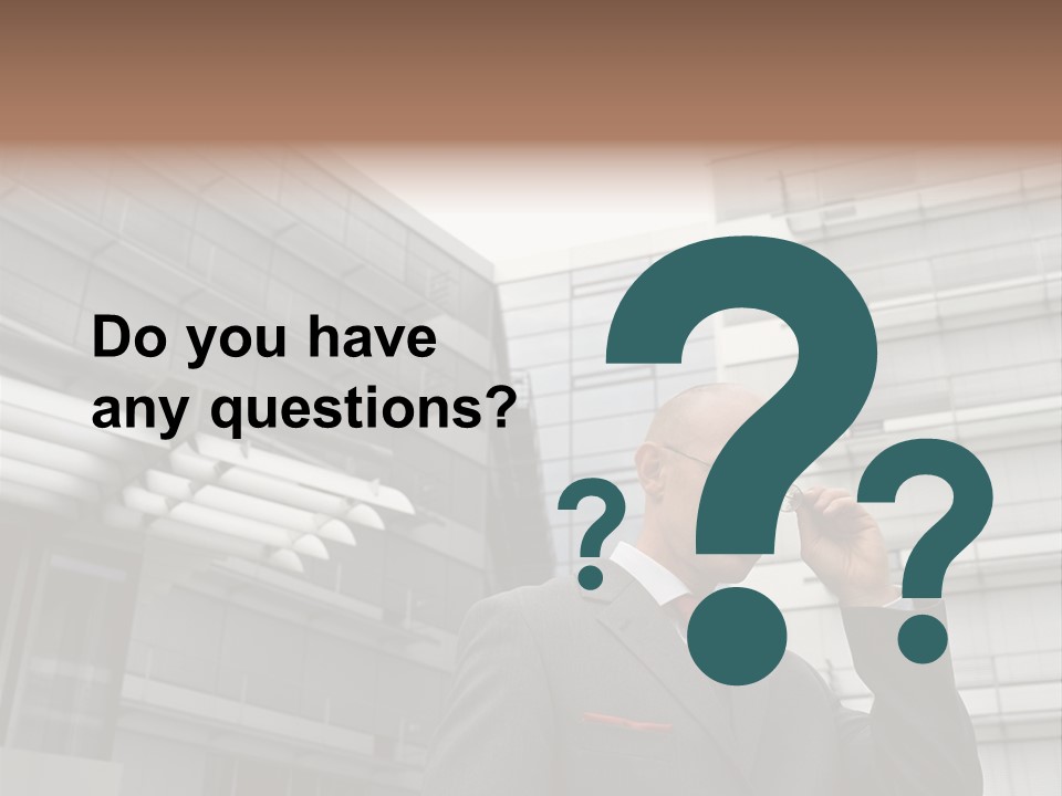 Poster Contemplation Graphics PowerPoint Template