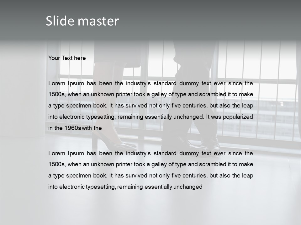 Graphic Someone Royaltyfreephoto PowerPoint Template