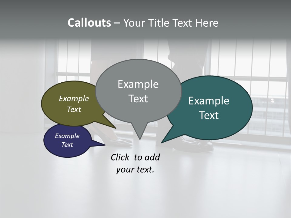 Graphic Someone Royaltyfreephoto PowerPoint Template