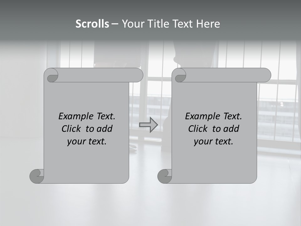 Graphic Someone Royaltyfreephoto PowerPoint Template