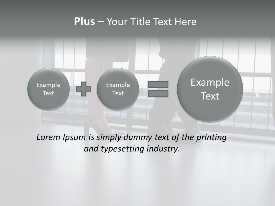 Graphic Someone Royaltyfreephoto PowerPoint Template