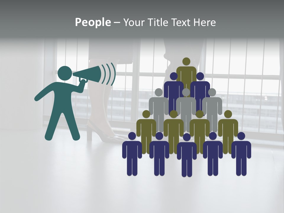 Graphic Someone Royaltyfreephoto PowerPoint Template