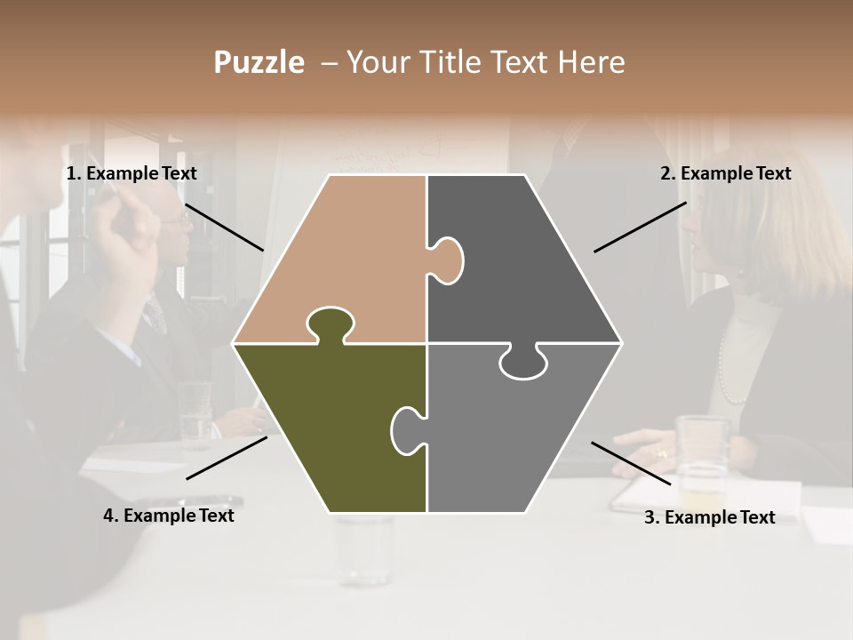 Flipchart Seniorman Male PowerPoint Template