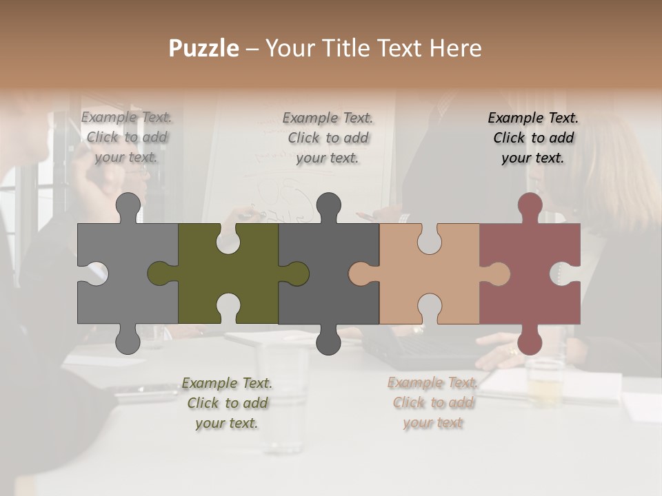 Flipchart Seniorman Male PowerPoint Template