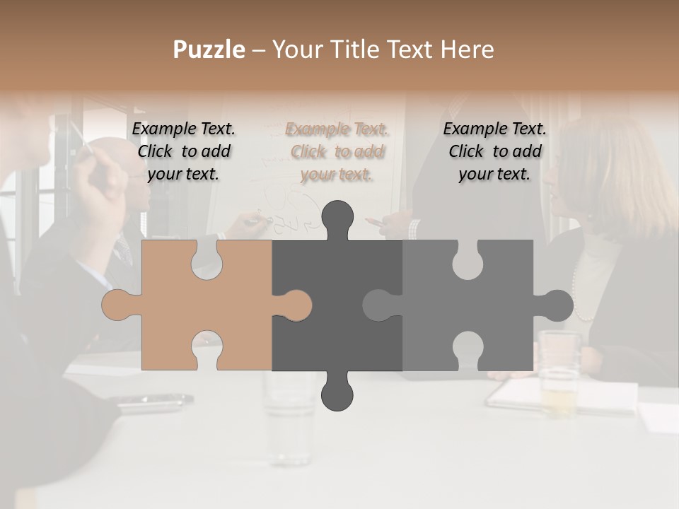 Flipchart Seniorman Male PowerPoint Template