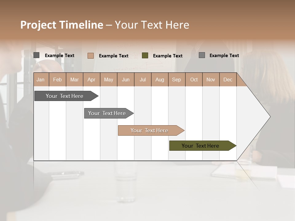 Flipchart Seniorman Male PowerPoint Template