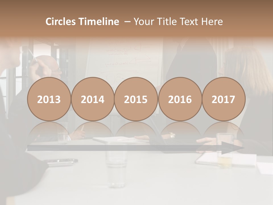 Flipchart Seniorman Male PowerPoint Template