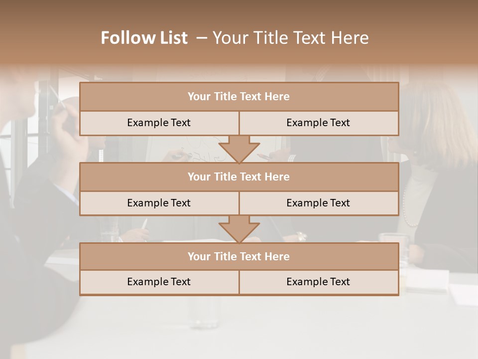Flipchart Seniorman Male PowerPoint Template