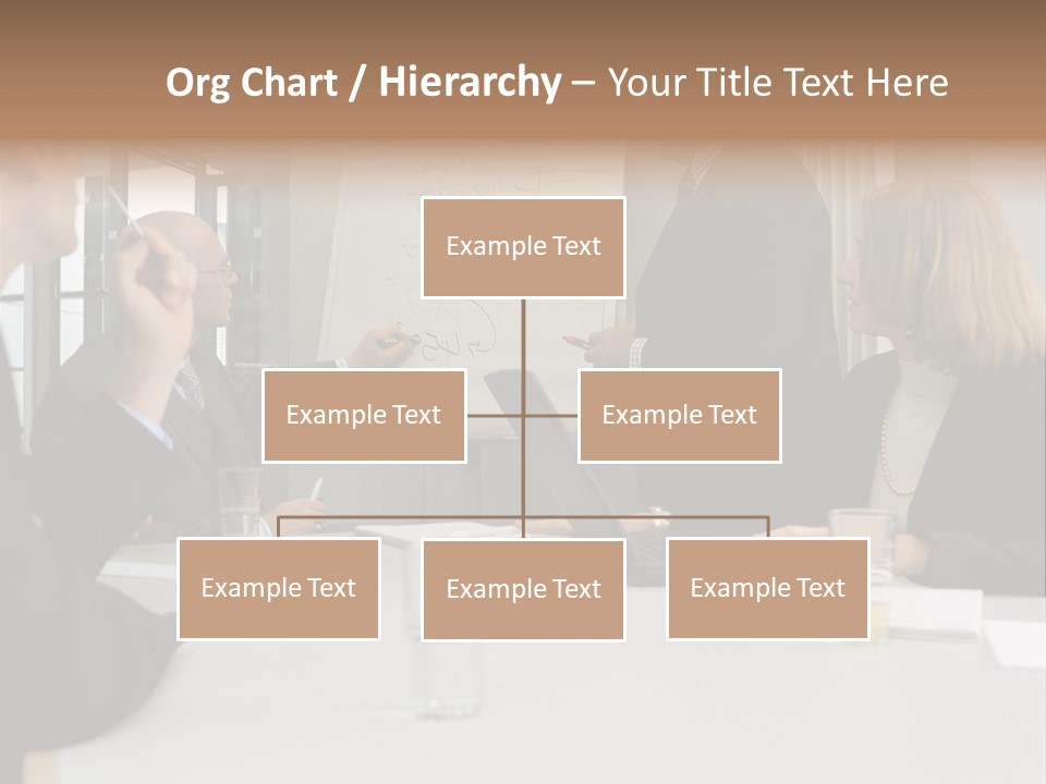 Flipchart Seniorman Male PowerPoint Template
