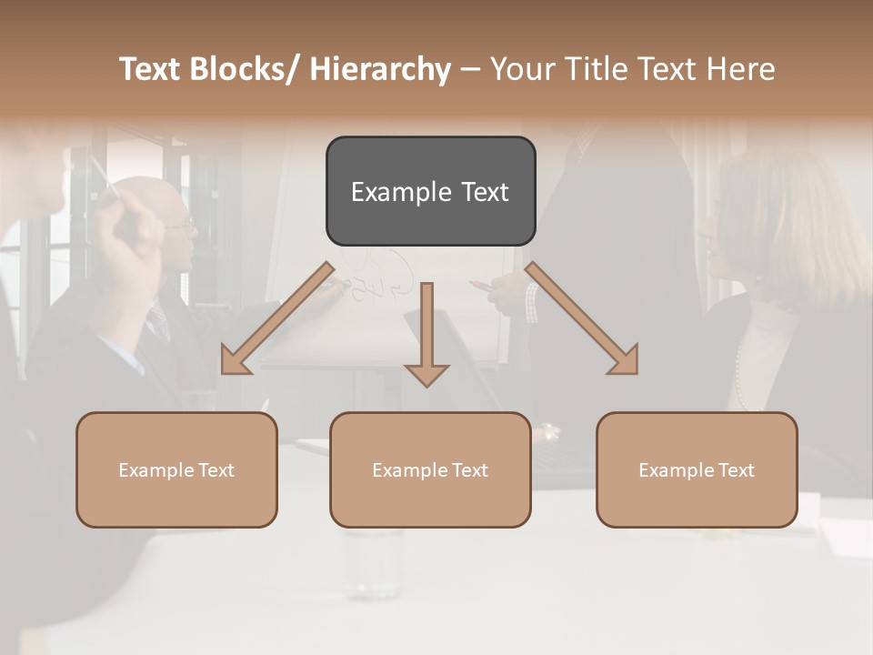 Flipchart Seniorman Male PowerPoint Template