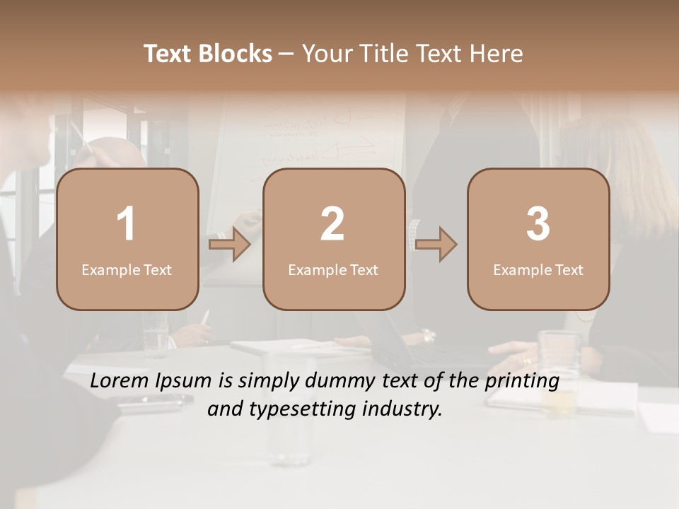 Flipchart Seniorman Male PowerPoint Template