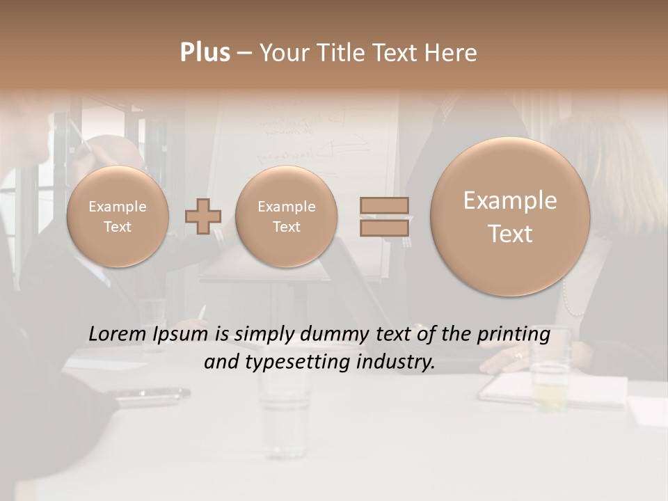 Flipchart Seniorman Male PowerPoint Template