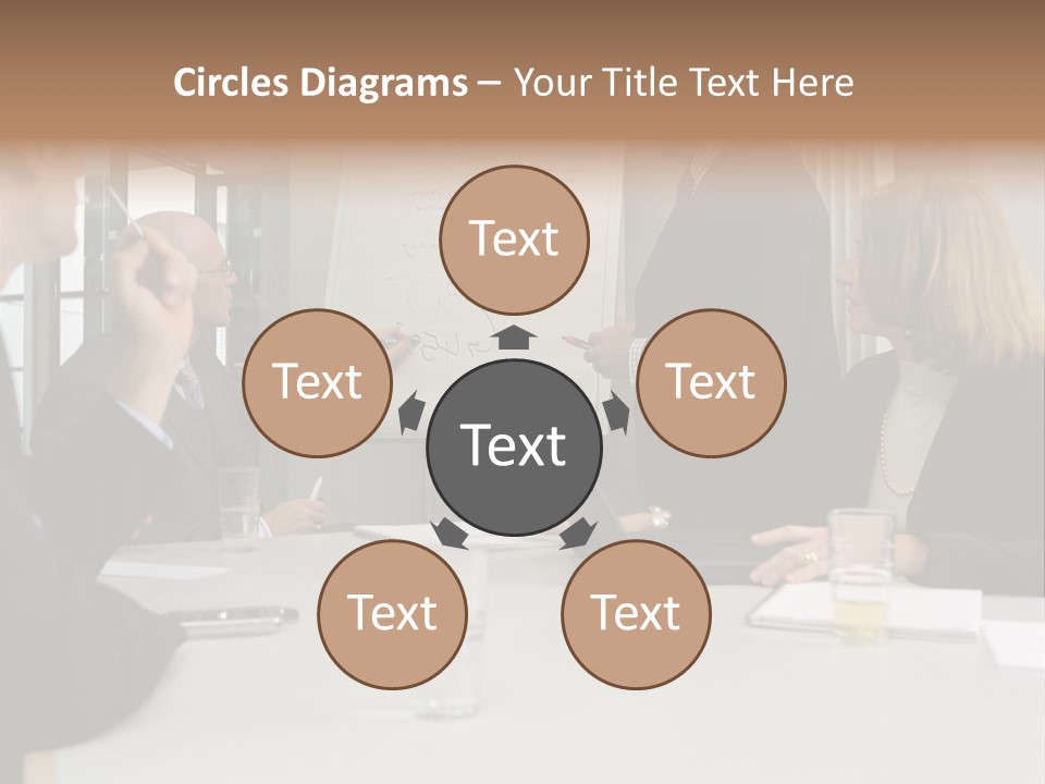Flipchart Seniorman Male PowerPoint Template