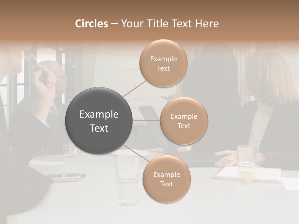 Flipchart Seniorman Male PowerPoint Template
