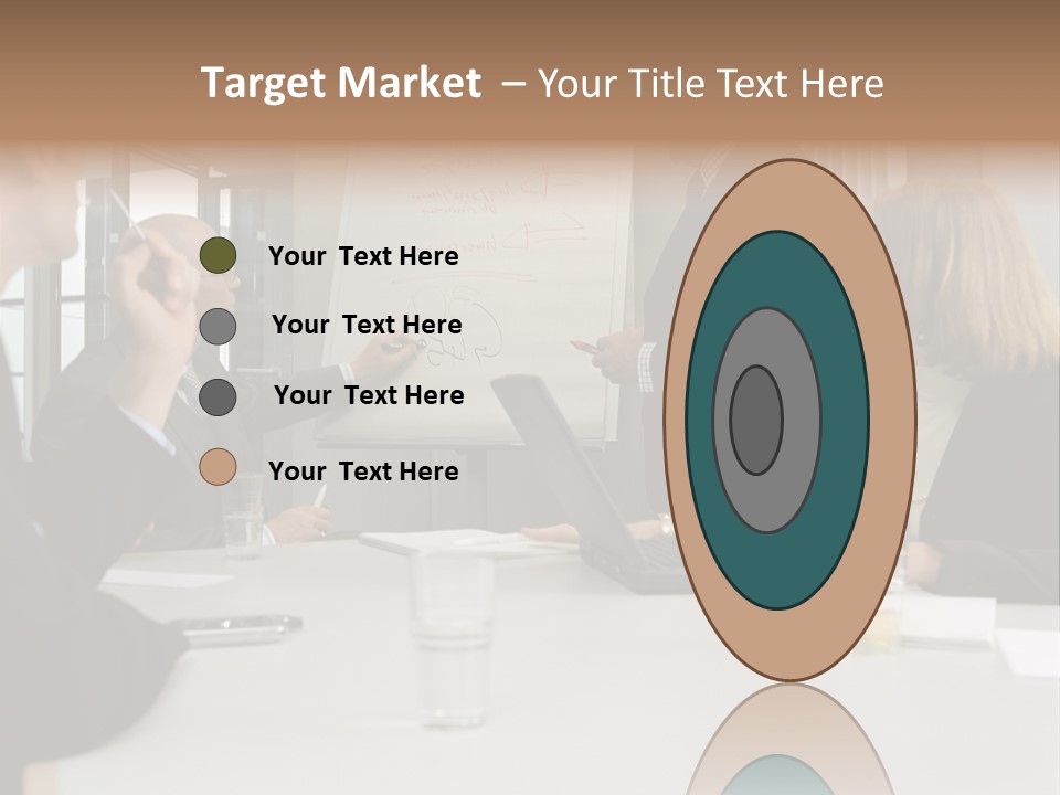 Flipchart Seniorman Male PowerPoint Template