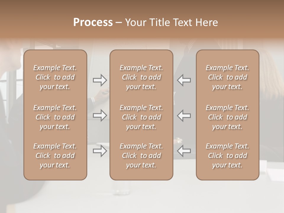 Flipchart Seniorman Male PowerPoint Template