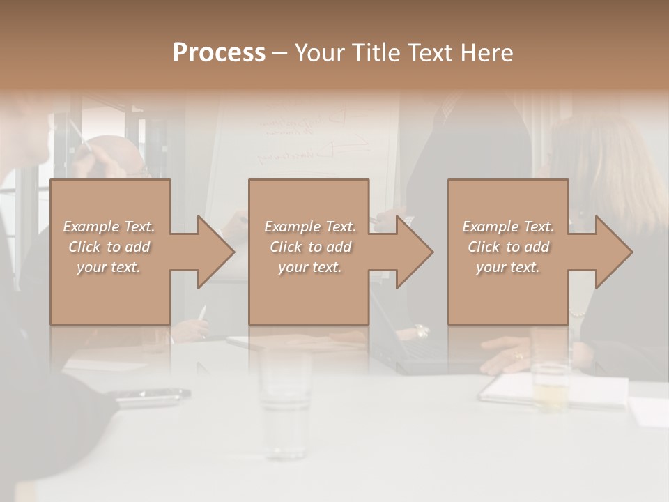 Flipchart Seniorman Male PowerPoint Template