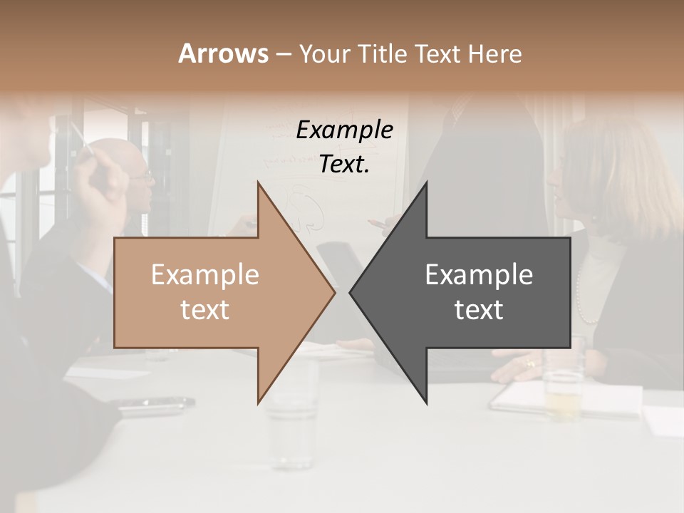 Flipchart Seniorman Male PowerPoint Template