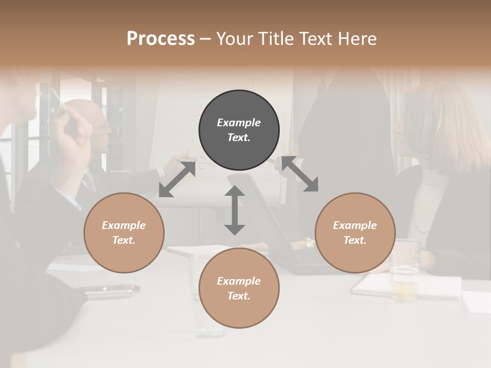 Flipchart Seniorman Male PowerPoint Template