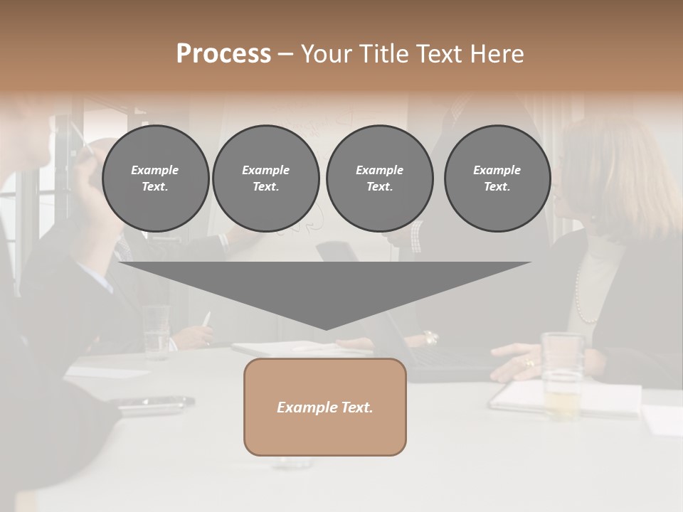 Flipchart Seniorman Male PowerPoint Template