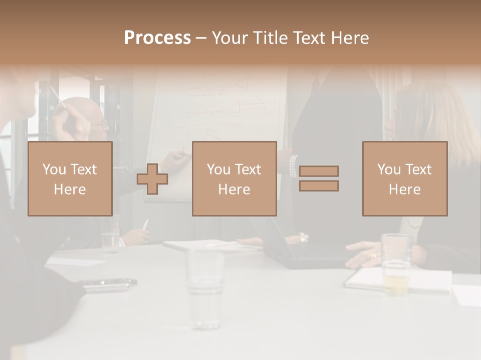 Flipchart Seniorman Male PowerPoint Template