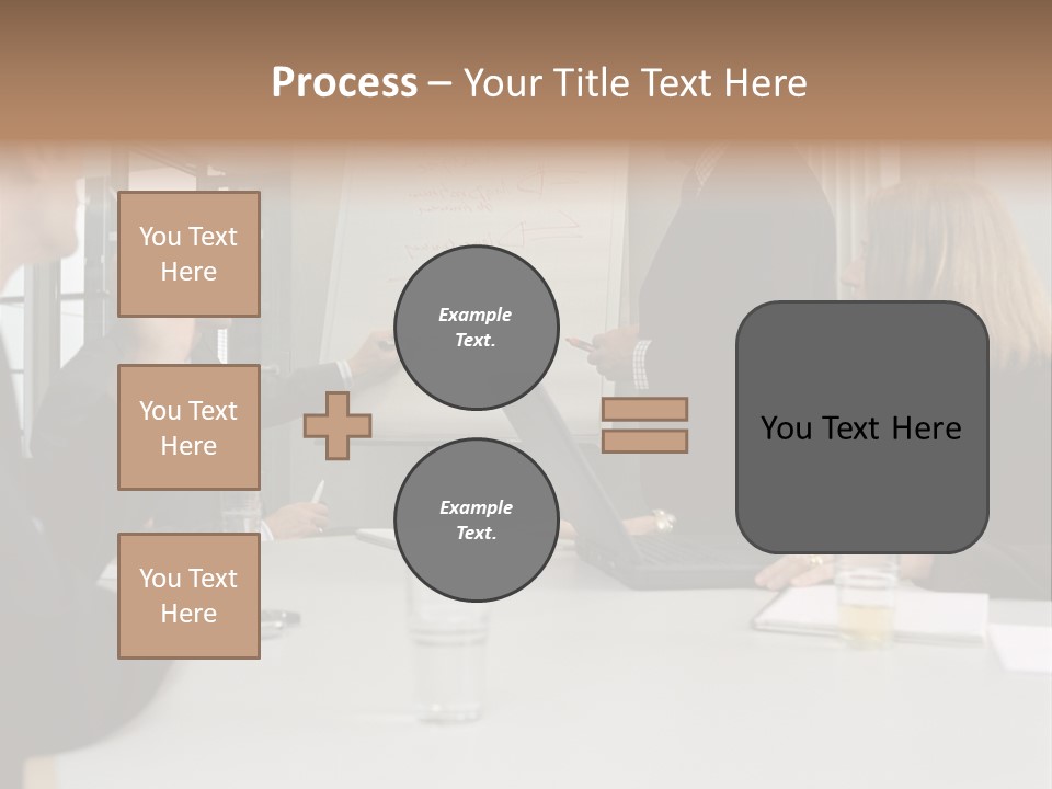Flipchart Seniorman Male PowerPoint Template