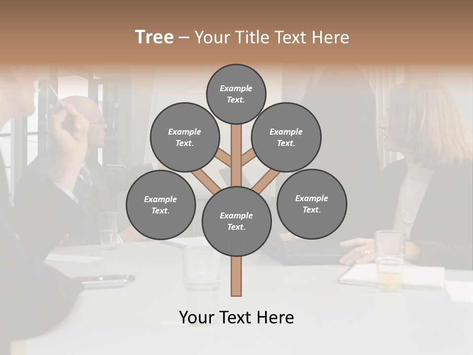 Flipchart Seniorman Male PowerPoint Template