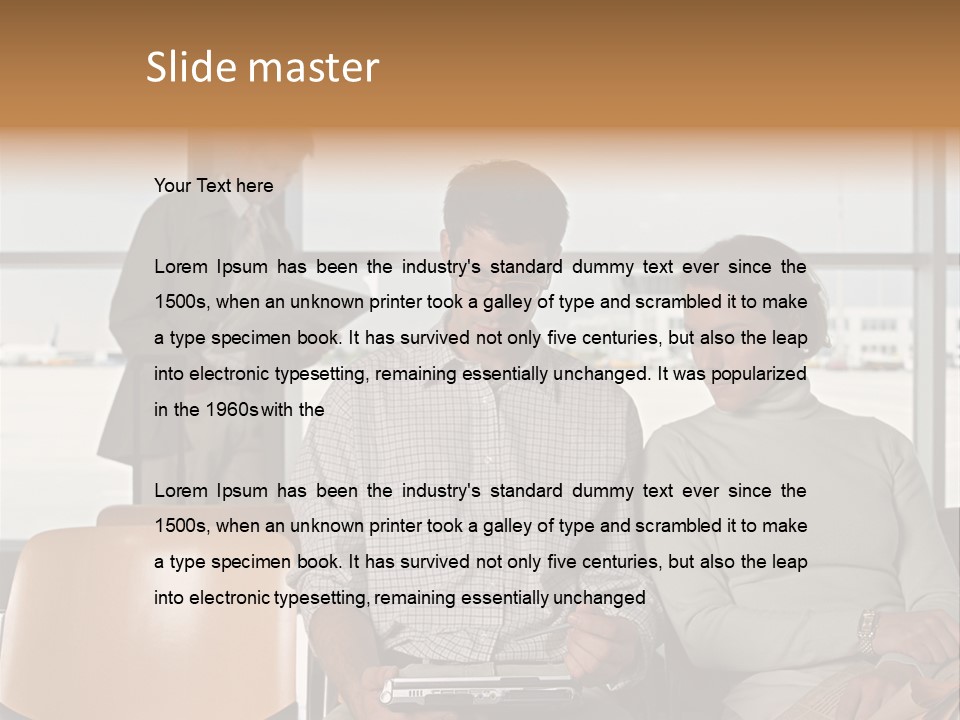 Enjoy Fond Male PowerPoint Template