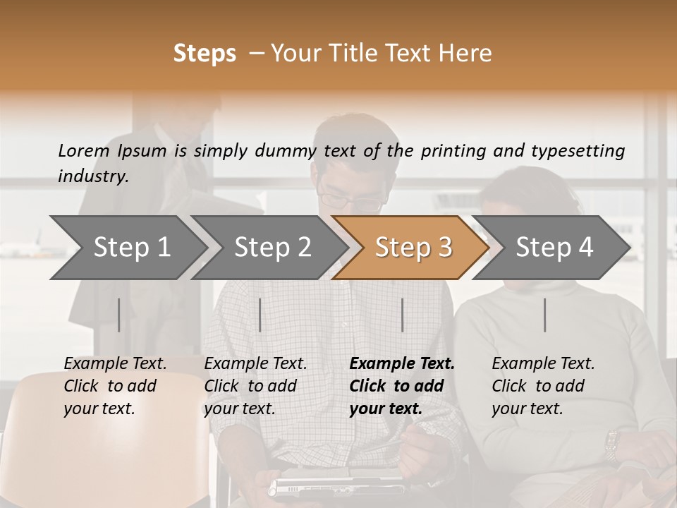 Enjoy Fond Male PowerPoint Template