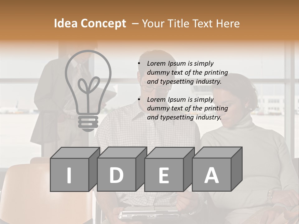 Enjoy Fond Male PowerPoint Template