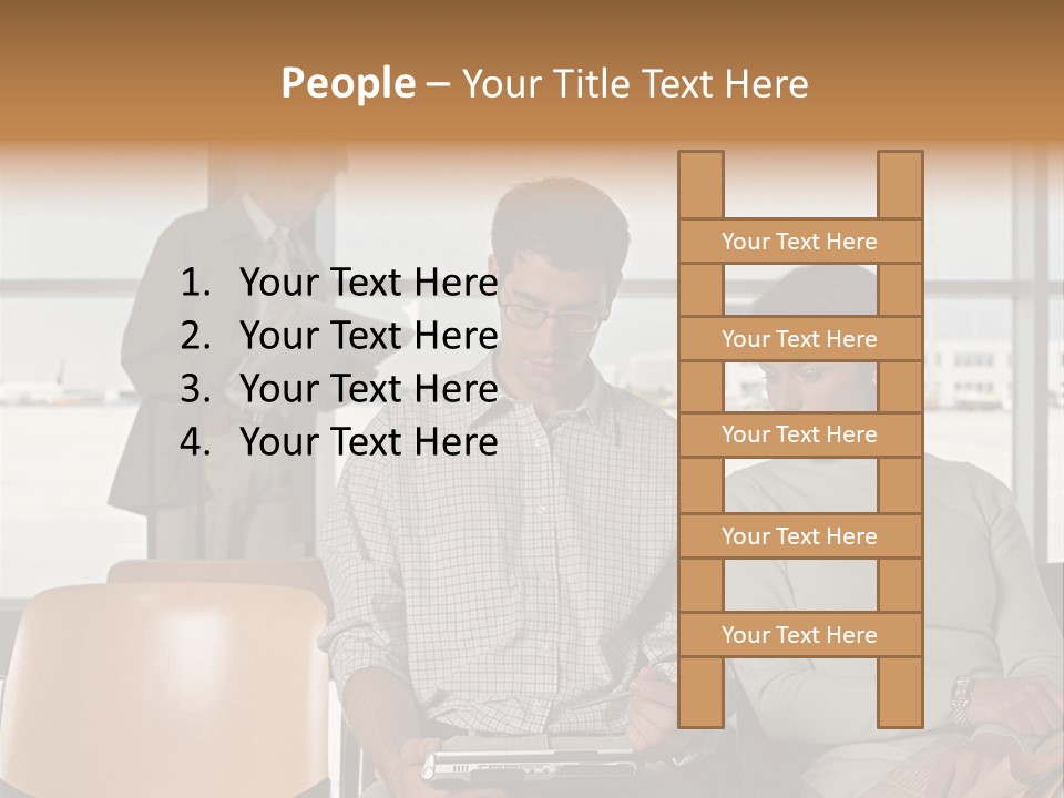 Enjoy Fond Male PowerPoint Template